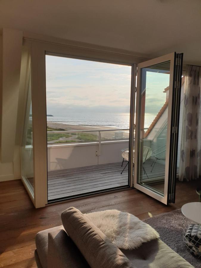 Penthouse Windkracht 10 Aan Het Strand Van Cadzand Kültér fotó