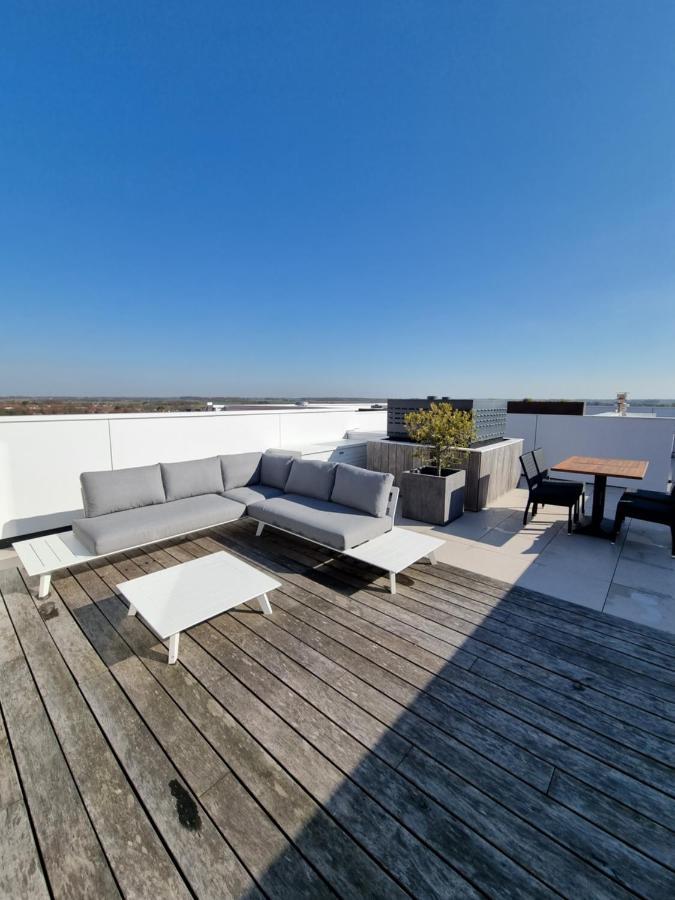 Penthouse Windkracht 10 Aan Het Strand Van Cadzand Kültér fotó