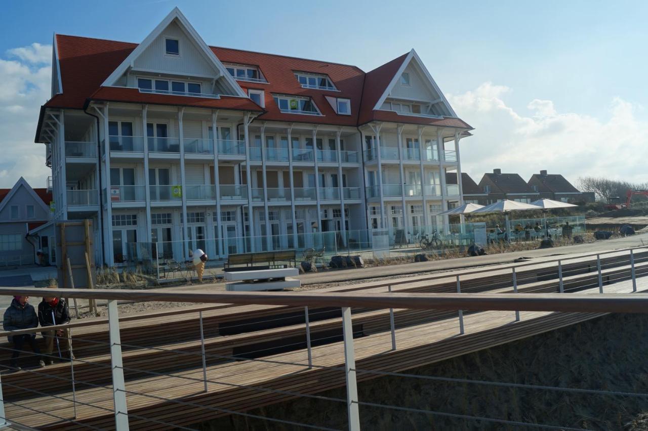 Penthouse Windkracht 10 Aan Het Strand Van Cadzand Kültér fotó
